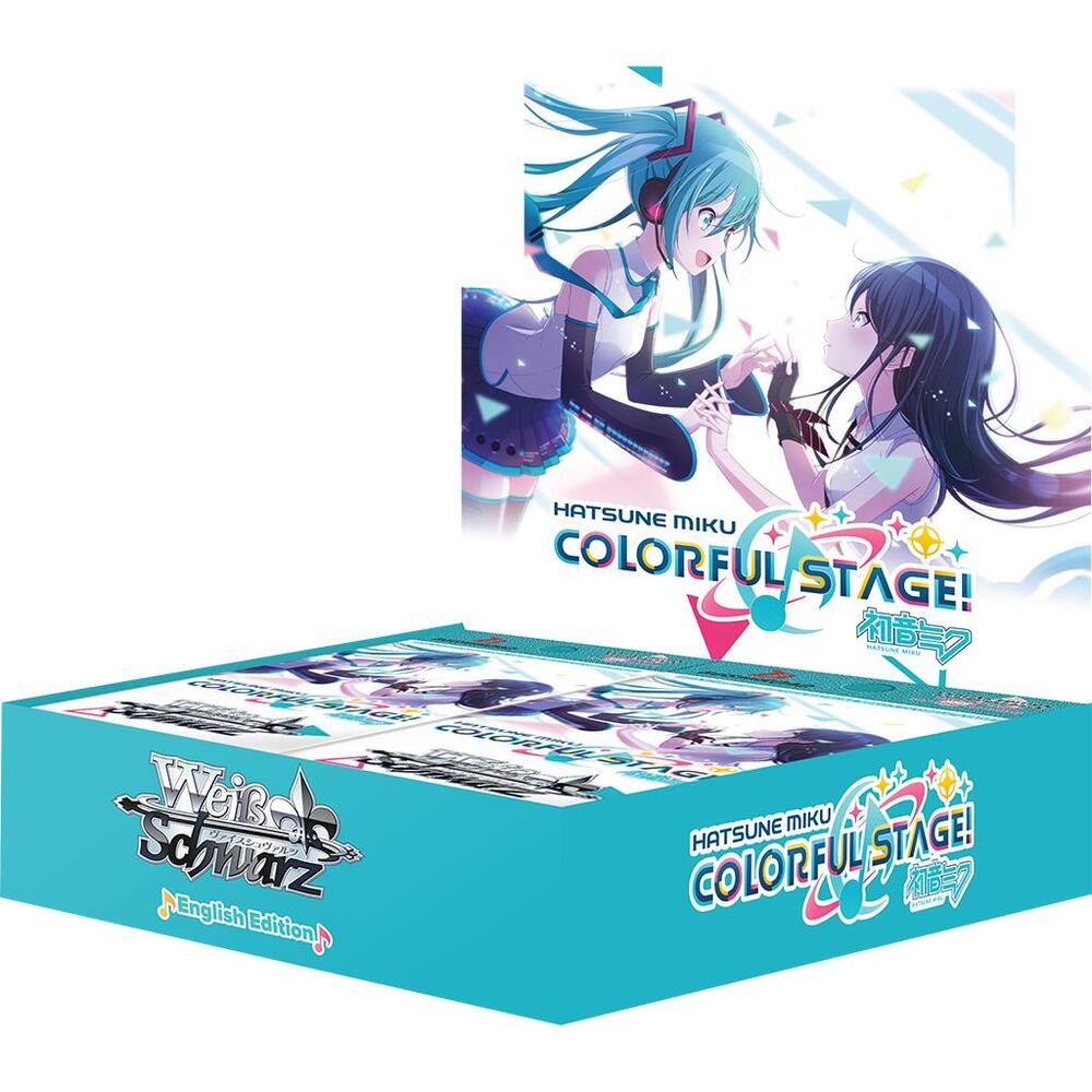 Wies Schwarz Hatsune Miku Colorful Stage Booster Box