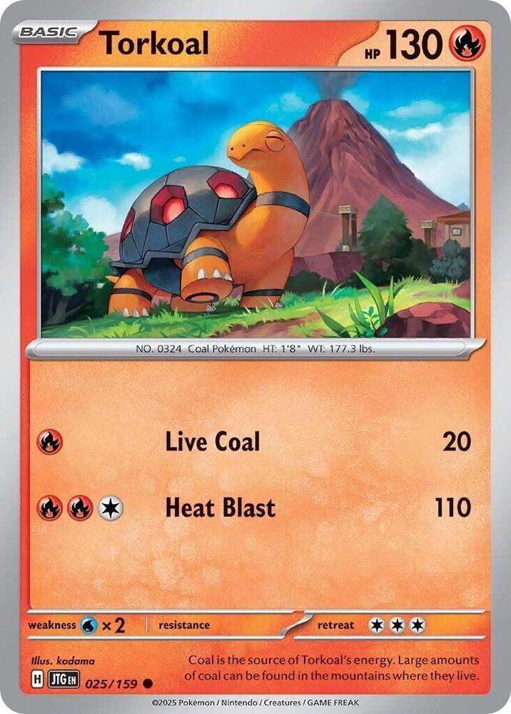Torkoal (025/159) [Scarlet & Violet: Journey Together] (Online Only)