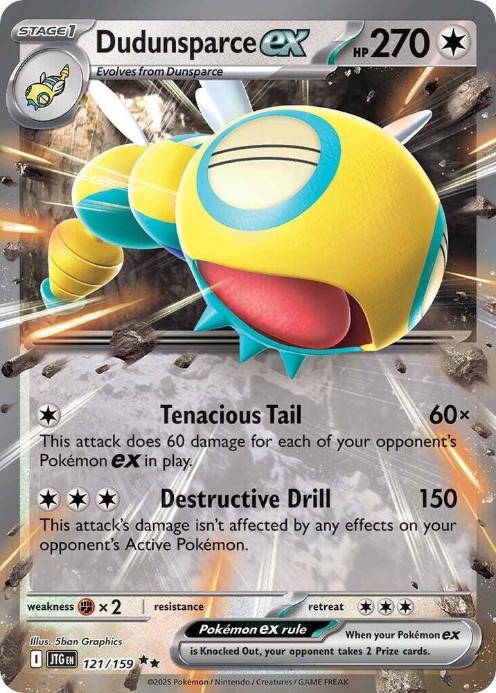 Dudunsparce ex (121/159) | Scarlet & Violet: Journey Together (Online Only)