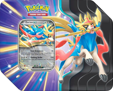 Slashing Legends Tin (Zacian ex) (Online Only)
