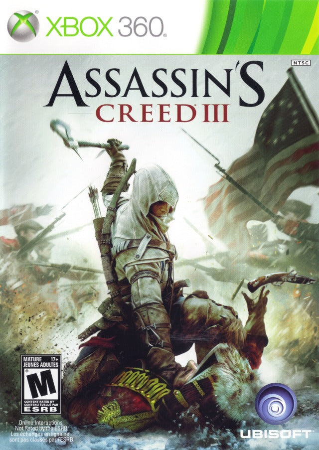 Assassin's Creed III (Xbox 360) (ONLINE ORDER ONLY)