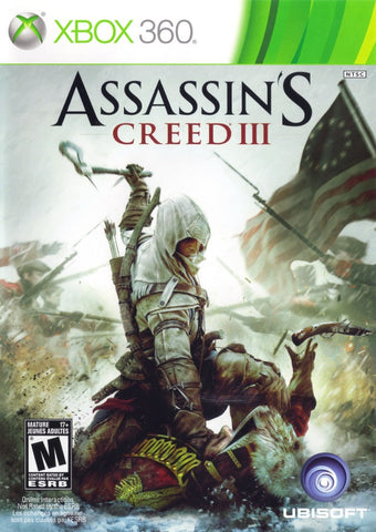 Assassin's Creed III (Xbox 360) (ONLINE ORDER ONLY)
