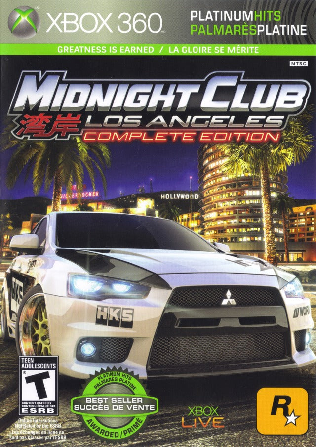 Midnight Club Los Angeles Complete Edition (Platinum Hits) (Xbox 360) (ONLINE ORDER ONLY)
