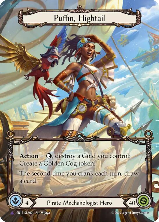 Puffin, Hightail (Marvel) [SEA001] (High Seas)  Cold Foil