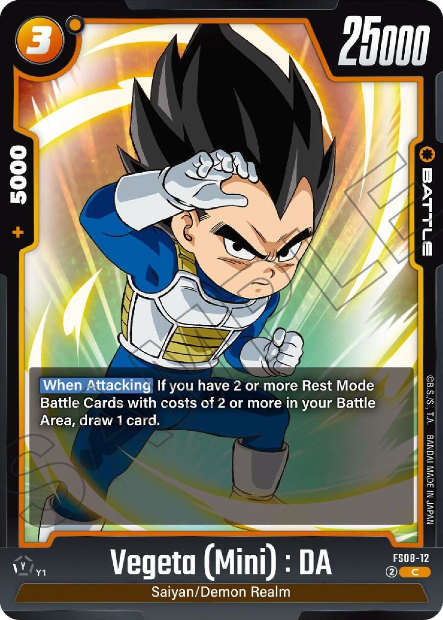 Vegeta (Mini) : DA (FS08-12) [Starter Deck: Vegeta (Mini) Super Saiyan 3] (ONLINE ORDER ONLY)