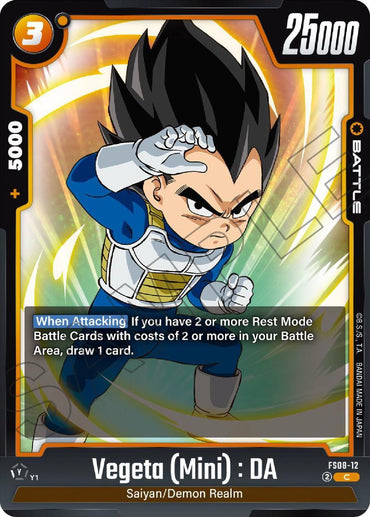 Vegeta (Mini) : DA (FS08-12) [Starter Deck: Vegeta (Mini) Super Saiyan 3] (ONLINE ORDER ONLY)