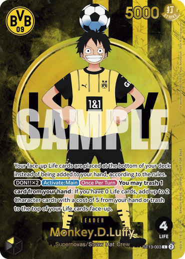 Monkey.D.Luffy (BVB x One Piece Campaign) [One Piece Promotion Cards] (ONLINE ORDER ONLY)
