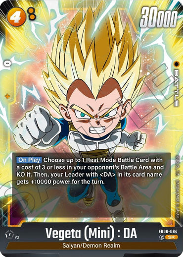Vegeta (Mini) : DA [Rivals Clash] (ONLINE ORDER ONLY)