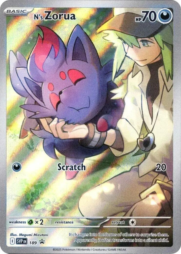 N's Zorua (SVP189) [Scarlet & Violet: Black Star Promos] (ONLINE ORDER ONLY)