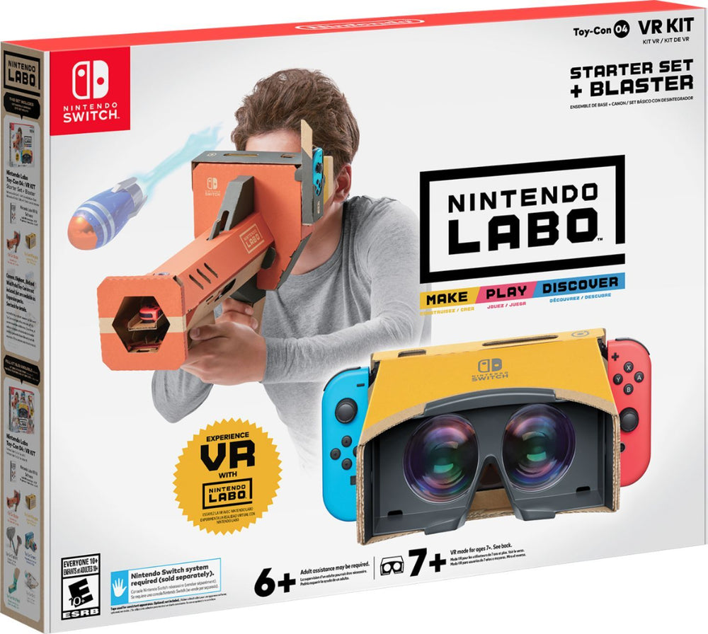 Nintendo Labo Toy-Con 04: Starter Set + Blaster (Nintendo Switch) (ONLINE ORDER ONLY)
