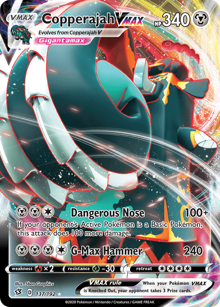 Copperajah VMAX (137/192) [Sword & Shield: Rebel Clash] (Online Only)