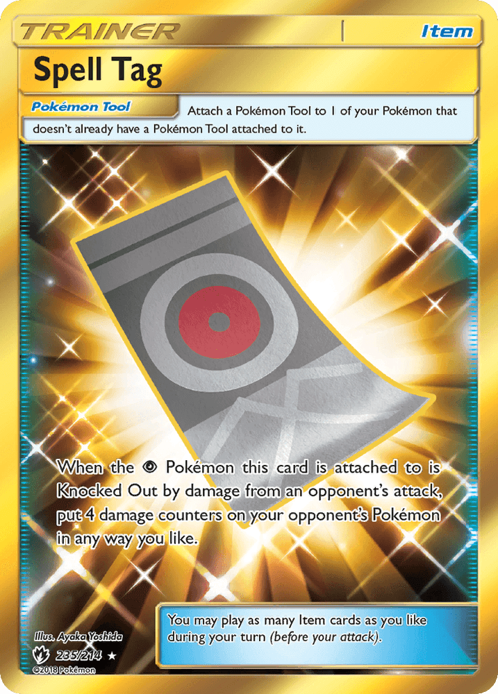 Spell Tag (235/214) [Sun & Moon: Lost Thunder] (Online Only)