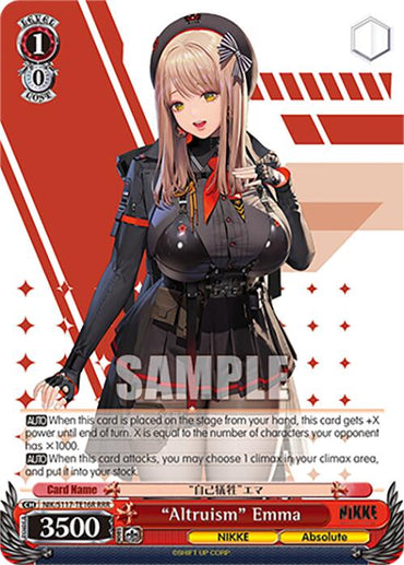 "Altruism" Emma(NIK/S117-TE16R RRR) [GODDESS OF VICTORY: NIKKE]