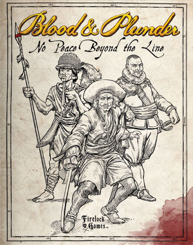 Blood & Plunder: No Peace Beyond the Line Expansion Rulebook (ONLINE ORDER ONLY)