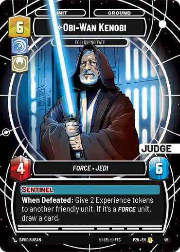 Obi-Wan Kenobi - Following Fate (45) (45) [Judge Promos] (ONLINE ORDER ONLY)