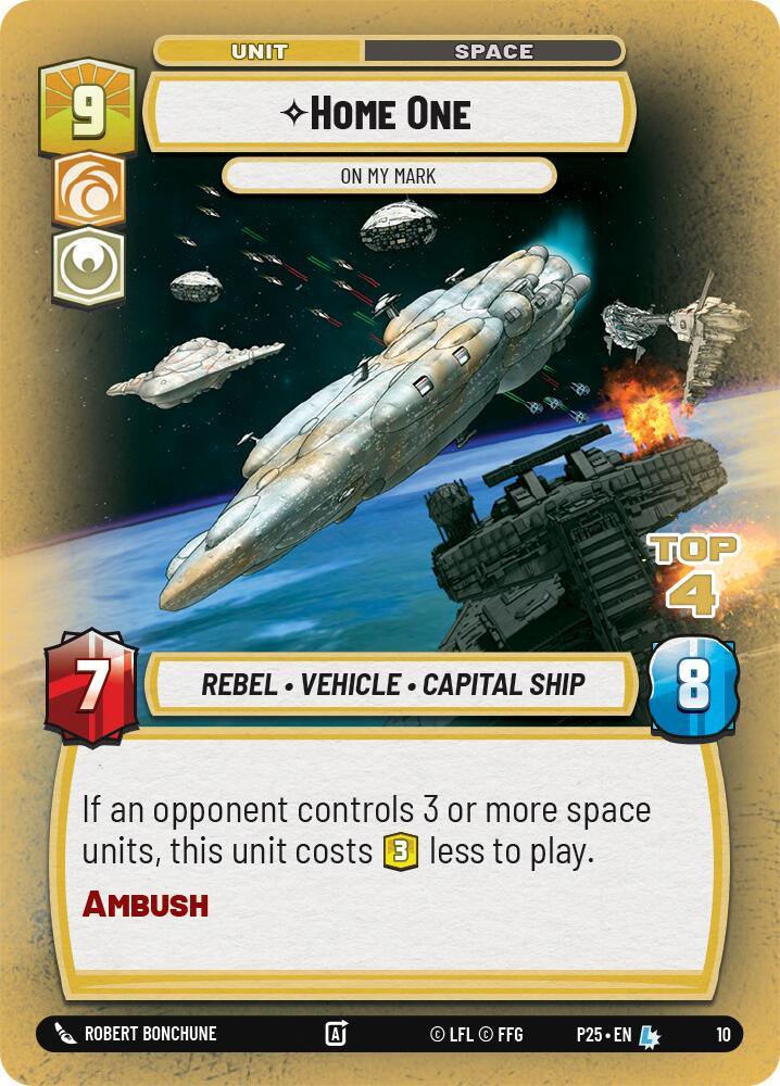 Home One - On My Mark (10) (Top 4) (10) [Store Showdown Promos] (ONLINE ORDER ONLY)