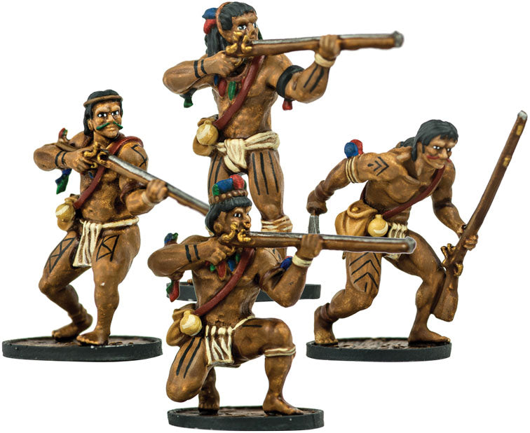 Blood & Plunder: Native American Warrior Musketeers Unit (ONLINE ORDER ONLY)