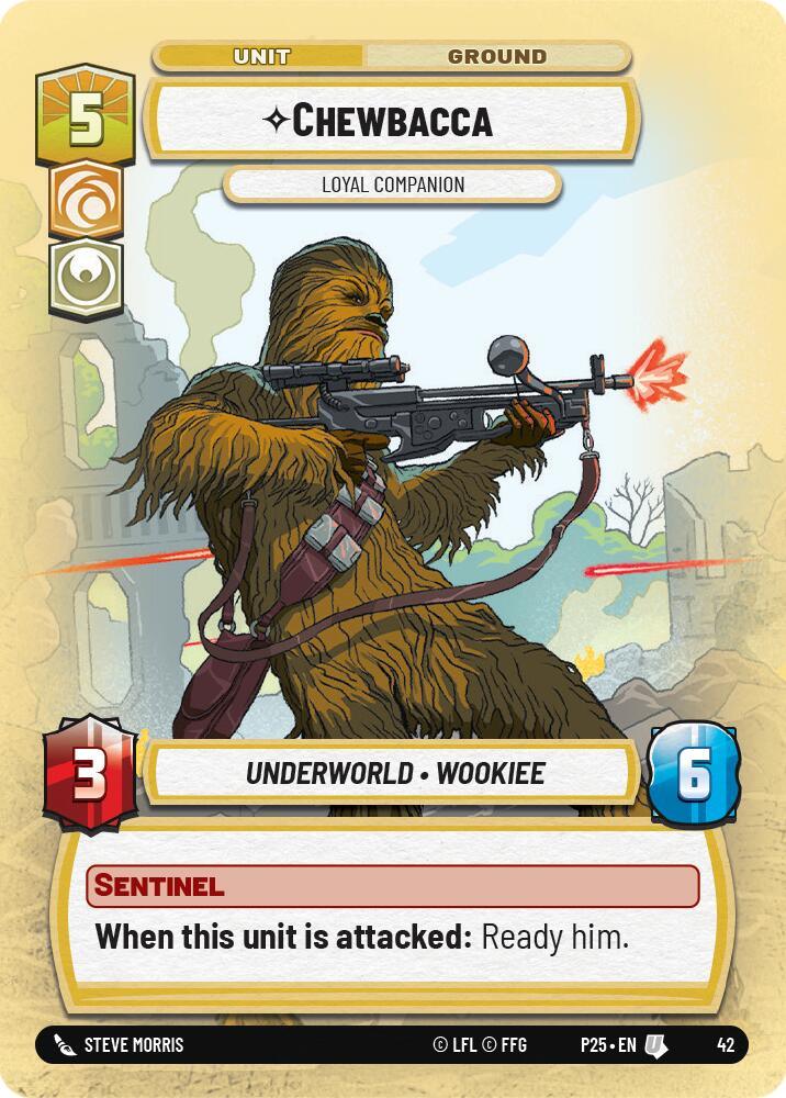 Chewbacca - Loyal Companion (42) (42) [Store Showdown Promos] (ONLINE ORDER ONLY)