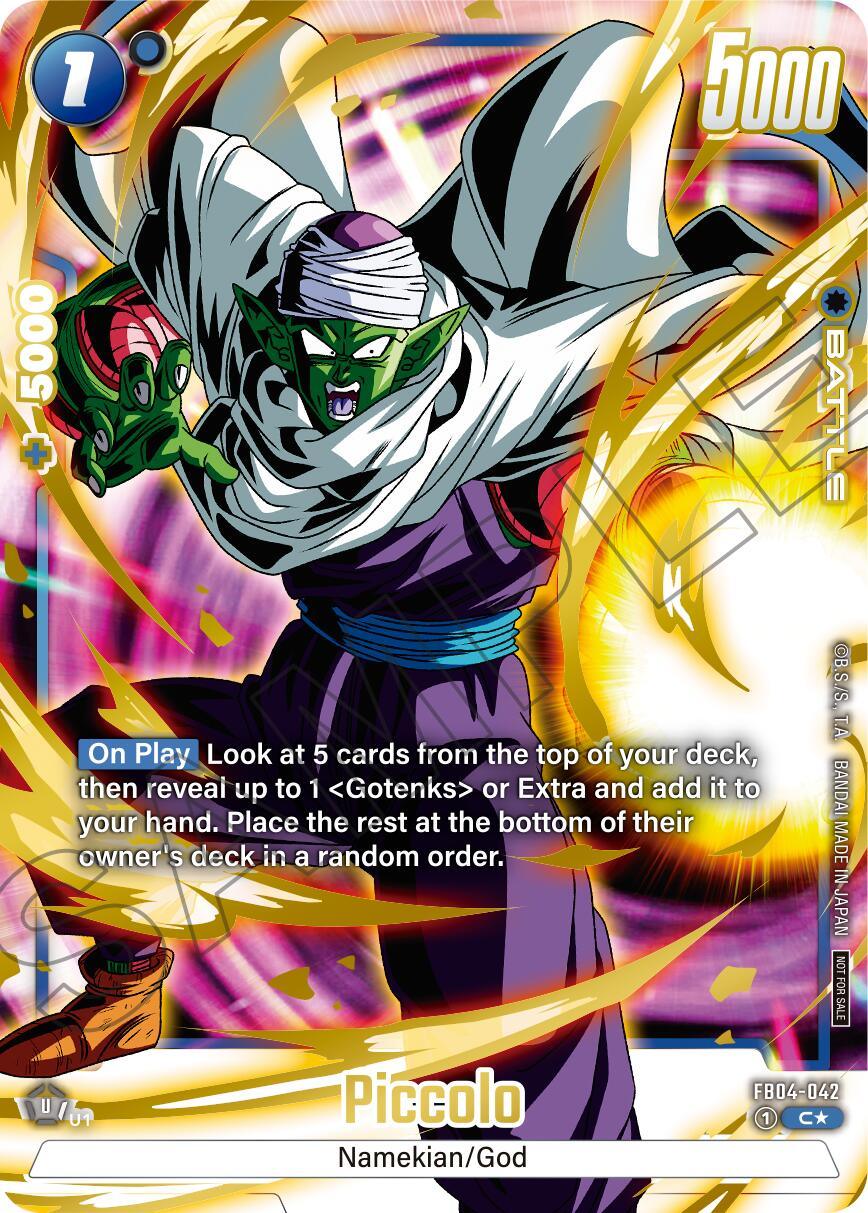 Piccolo (Alternate Art - Limited Pack 01) [Fusion World Promotion Cards] (ONLINE ORDER ONLY)
