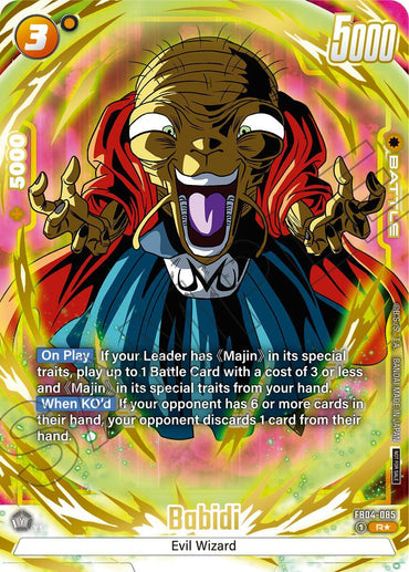 Babidi (Alternate Art - Limited Pack 01) [Fusion World Promotion Cards] (ONLINE ORDER ONLY)