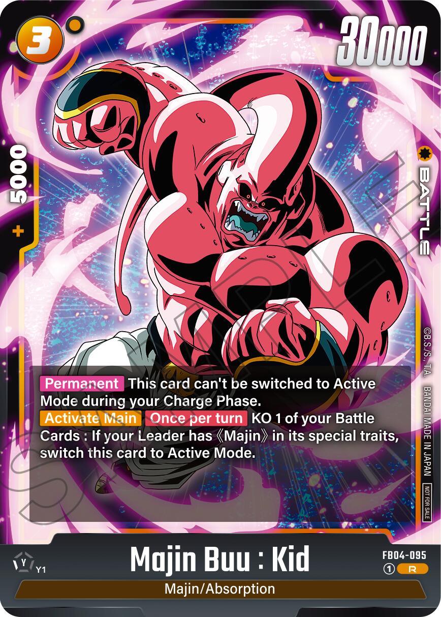 Majin Buu : Kid (Limited Pack 01) [Fusion World Promotion Cards] (ONLINE ORDER ONLY)