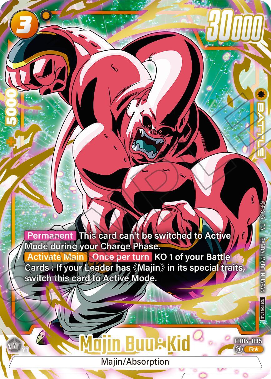 Majin Buu : Kid (Alternate Art - Limited Pack 01) [Fusion World Promotion Cards] (ONLINE ORDER ONLY)