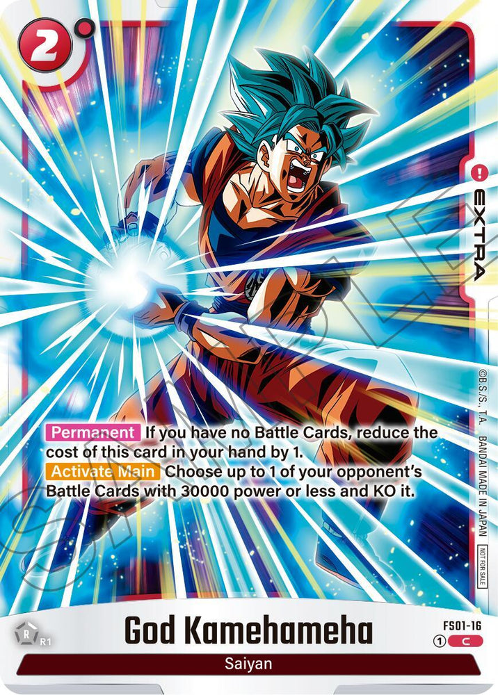 God Kamehameha (Limited Pack 01) [Fusion World Promotion Cards] (ONLINE ORDER ONLY)