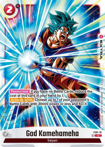 God Kamehameha (Limited Pack 01) [Fusion World Promotion Cards] (ONLINE ORDER ONLY)