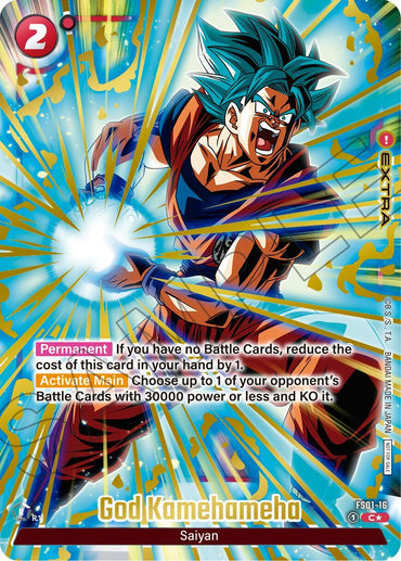 God Kamehameha (Alternate Art - Limited Pack 01) [Fusion World Promotion Cards] (ONLINE ORDER ONLY)