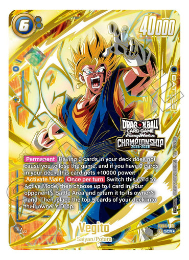 Vegito (FB04-130) (Alternate Art) [Fusion World Promotion Cards] (ONLINE ORDER ONLY)