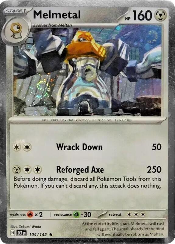 Melmetal (104/142) (Cosmos Holo) [Scarlet & Violet: Stellar Crown] (ONLINE ORDER ONLY)