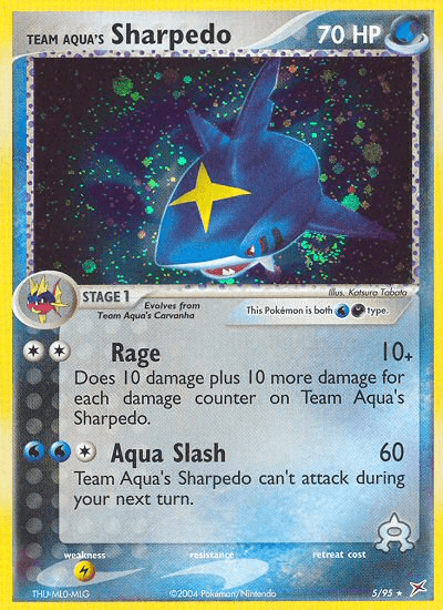 Team Aqua's Sharpedo (5/95) [EX: Team Magma vs Team Aqua] (Online Only)