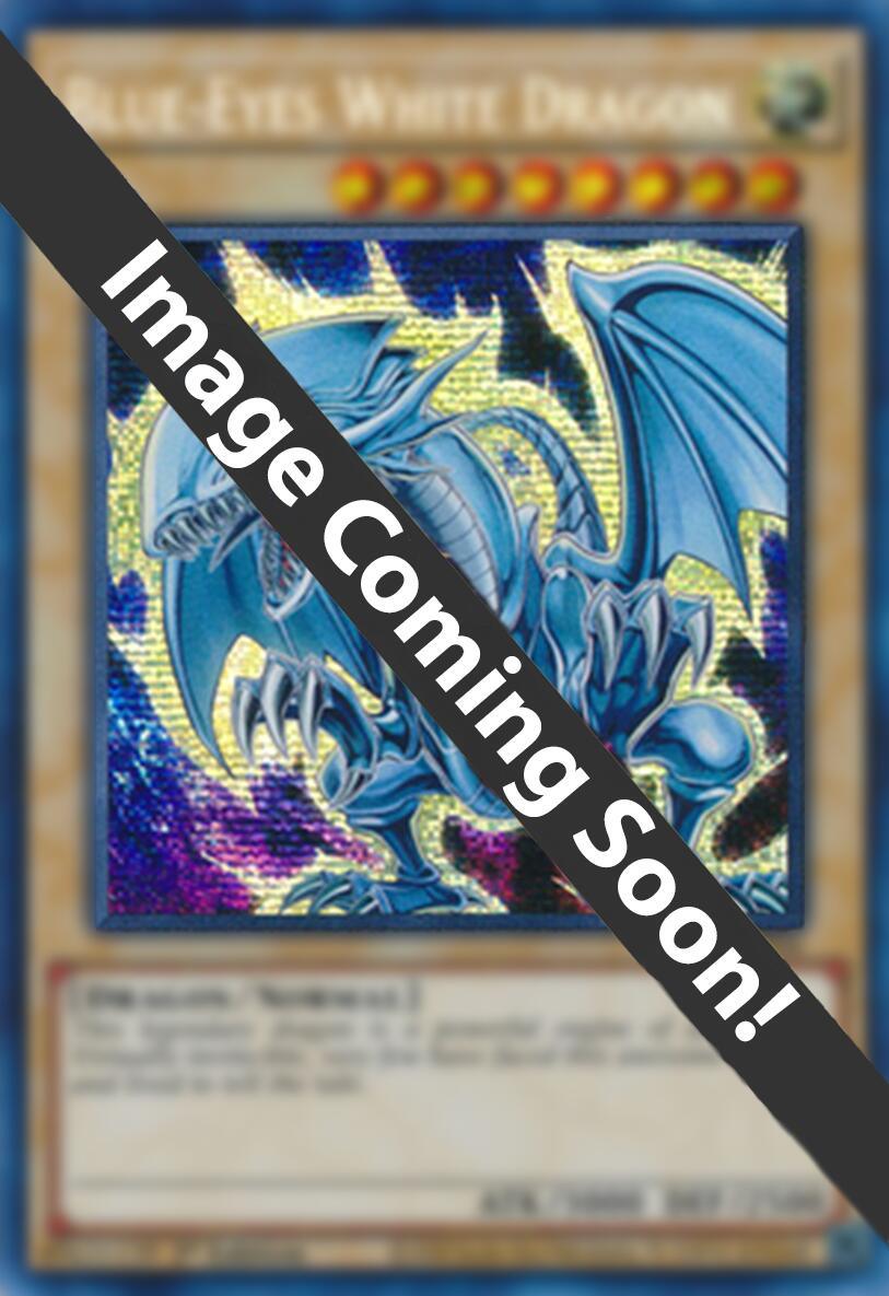 Blue-Eyes White Dragon (7th Art) [RA04-EN108] Platinum Secret Rare (ONLINE ORDER ONLY)