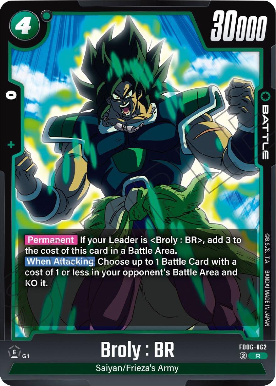 Broly : BR (FB06-062) [Rivals Clash] (ONLINE ORDER ONLY)