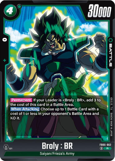 Broly : BR (FB06-062) [Rivals Clash] (ONLINE ORDER ONLY)