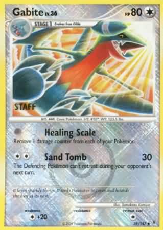 Gabite (59/147) (Championship Promo Staff) [Platinum: Supreme Victors] (Online Only)