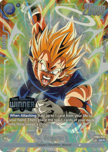 Vegeta (Tournament Pack 06 - Winner) [Fusion World Tournament Cards] (ONLINE ORDER ONLY)