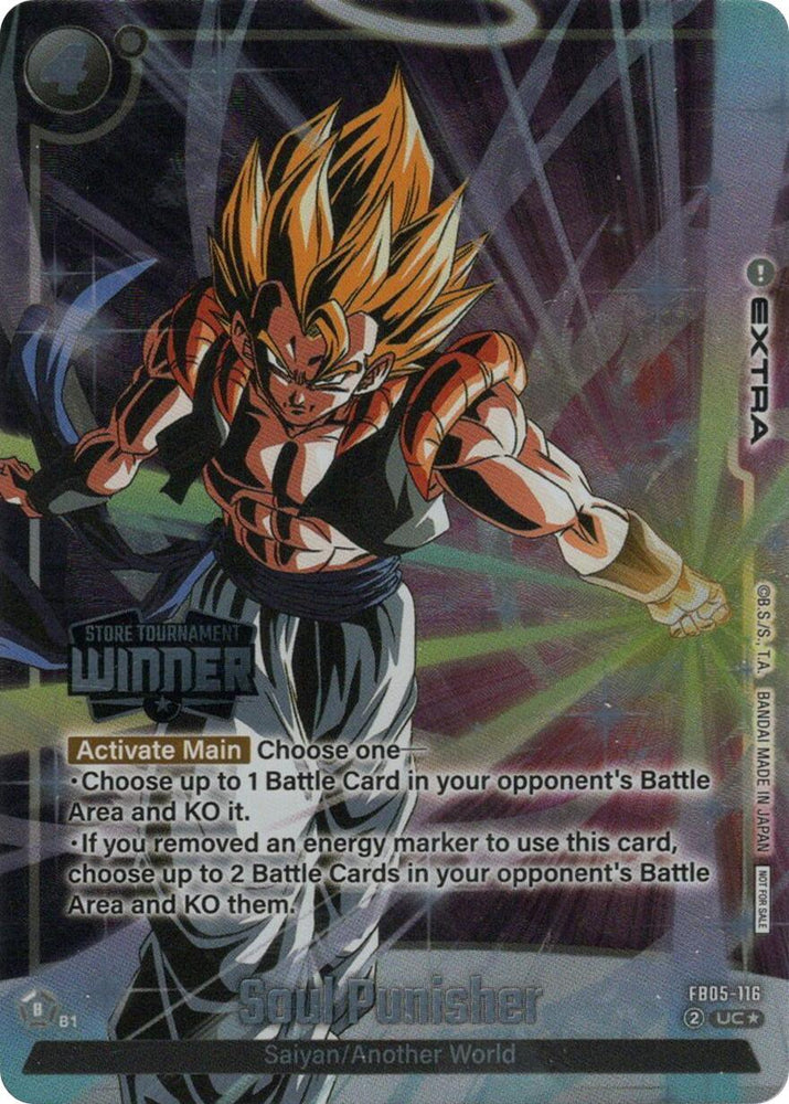 Soul Punisher (Tournament Pack -Winner- 06) [Fusion World Tournament Cards] (ONLINE ORDER ONLY)