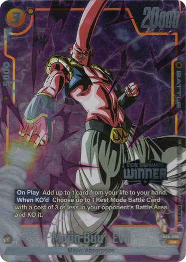Majin Buu : Evil (Tournament Pack -Winner- 06) [Fusion World Tournament Cards] (ONLINE ORDER ONLY)