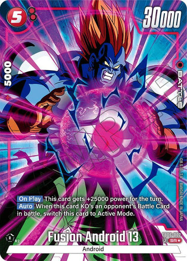 Fusion Android 13 (FB06-002) (Alternate Art) [Rivals Clash] (ONLINE ORDER ONLY)