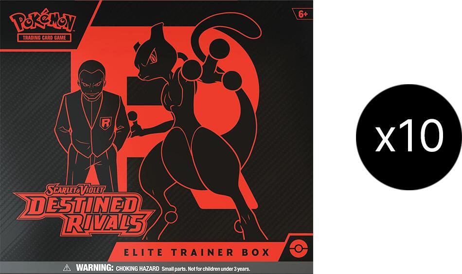 Scarlet & Violet: Destined Rivals - Elite Trainer Box Case (Online Only)