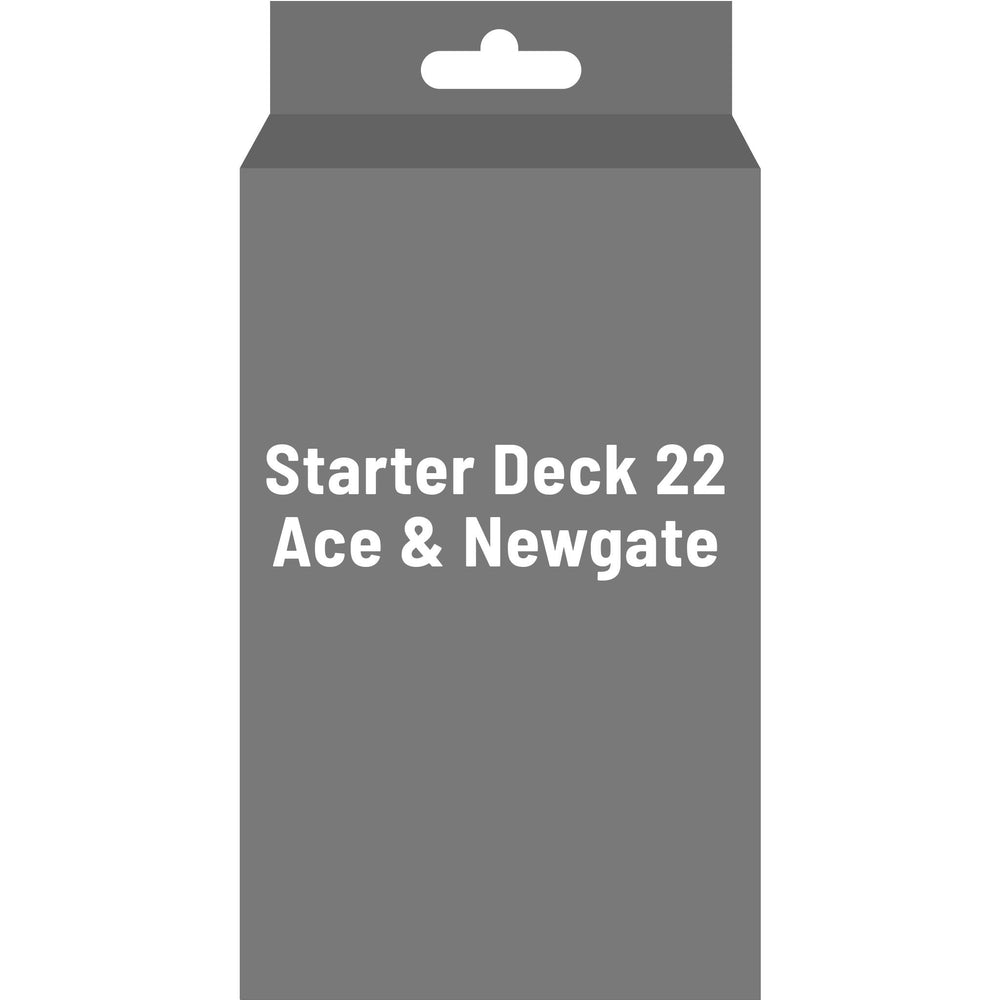 Starter Deck 22: Ace & Newgate [ST-22 - 000] (ONLINE ORDER ONLY)