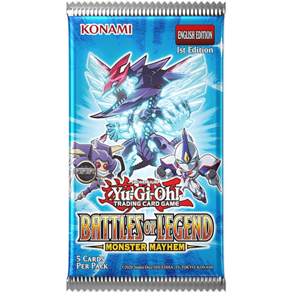 Battles of Legend: Monster Mayhem - Booster Pack (1st Edition) (Online Order Only)