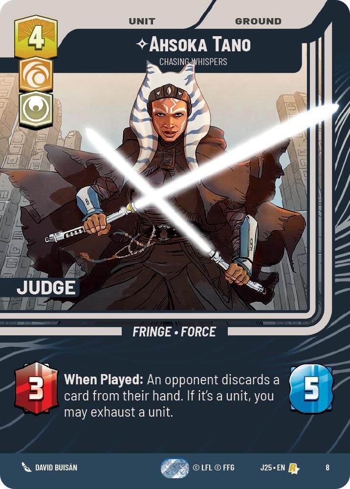 Ahsoka Tano - Chasing Whispers (8) (8) [Judge Promos] (ONLINE ORDER ONLY)
