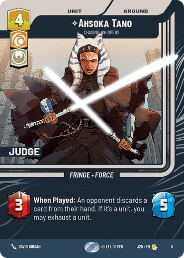 Ahsoka Tano - Chasing Whispers (8) (8) [Judge Promos] (ONLINE ORDER ONLY)