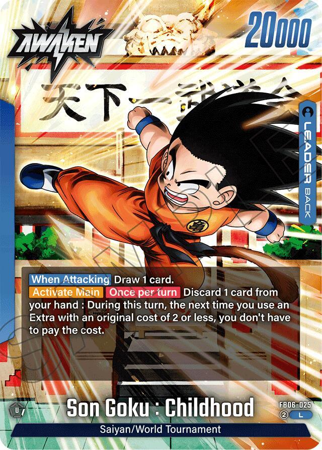 Son Goku : Childhood (FB06-025) [Rivals Clash] (ONLINE ORDER ONLY)