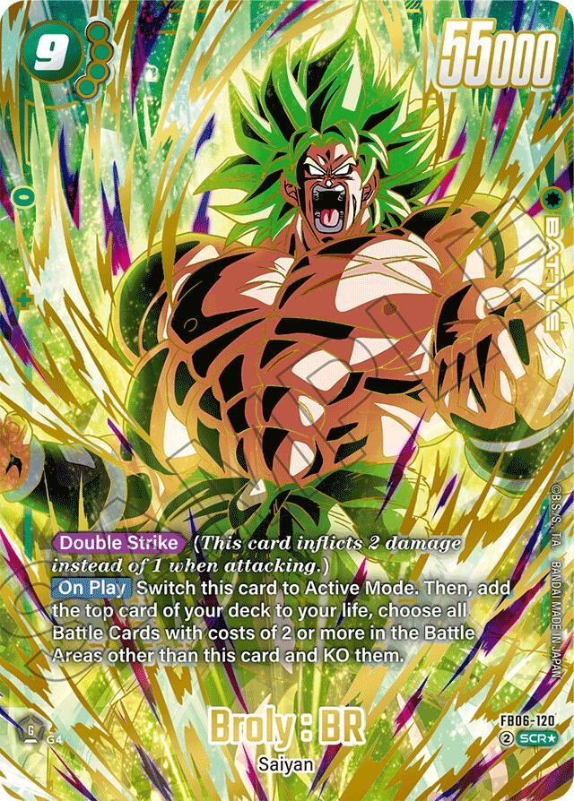 Broly : BR (FB06-120) (Alternate Art) [Rivals Clash] (ONLINE ORDER ONLY)