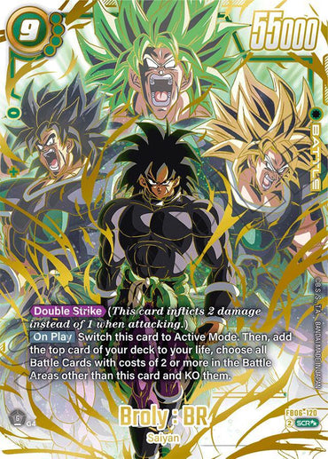 Broly : BR (FB06-120) (Super Alternate Art) [Rivals Clash] (ONLINE ORDER ONLY)