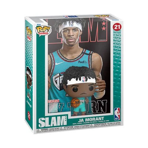 NBA Slam Ja Morant Funko Pop! Cover Figure #21 with Case (ONLINE ORDER ONLY)