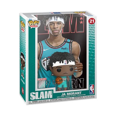 NBA Slam Ja Morant Funko Pop! Cover Figure #21 with Case (ONLINE ORDER ONLY)
